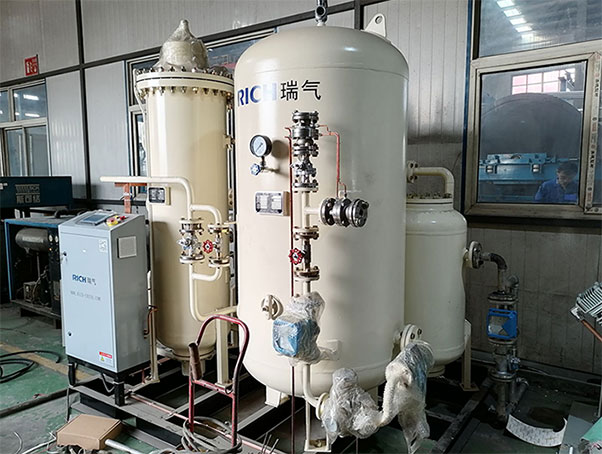 瑞气生产的光纤制氮机正式投入生产